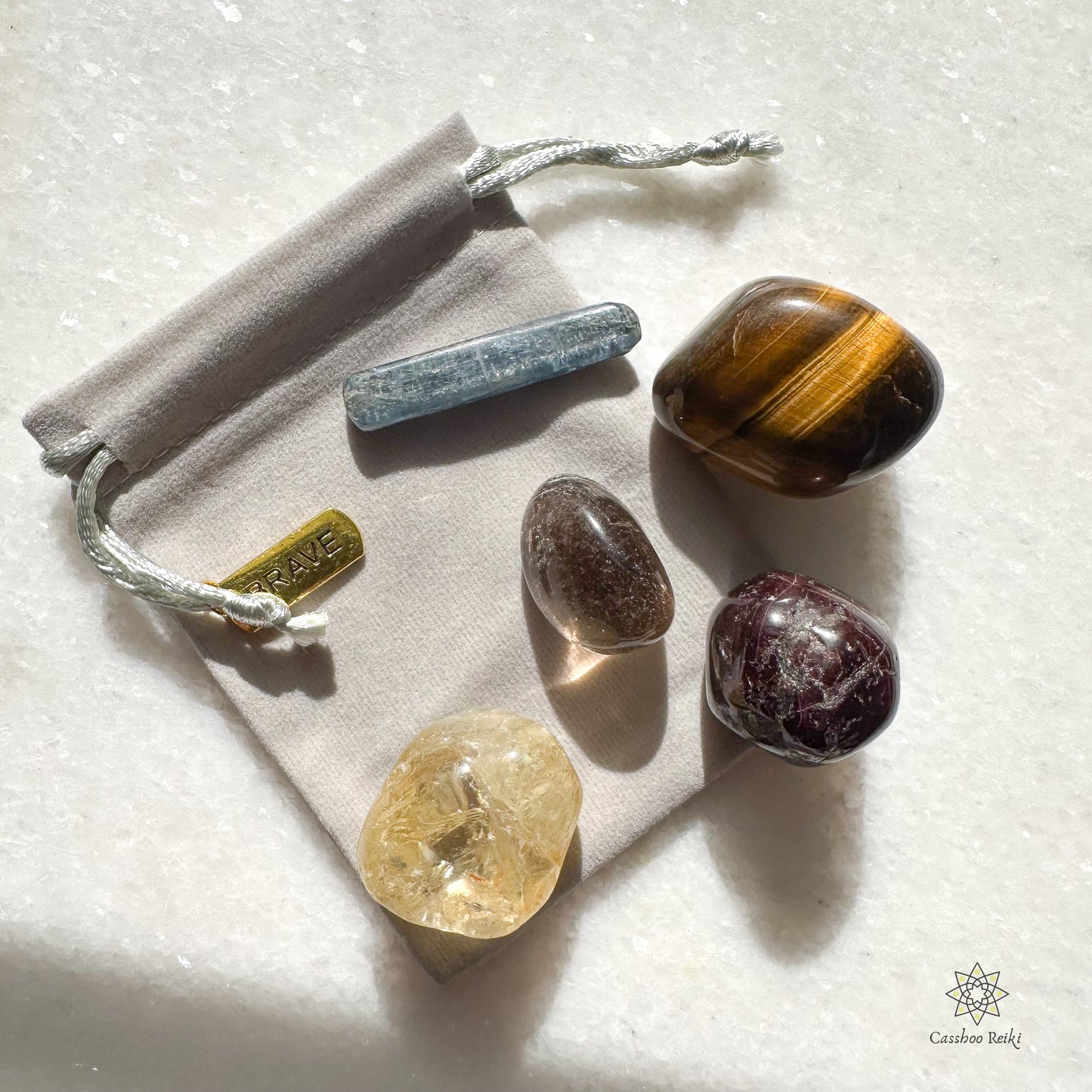 Crystal Set for Self-Confidence | Crystals for Moving forward. Unstuck yourself