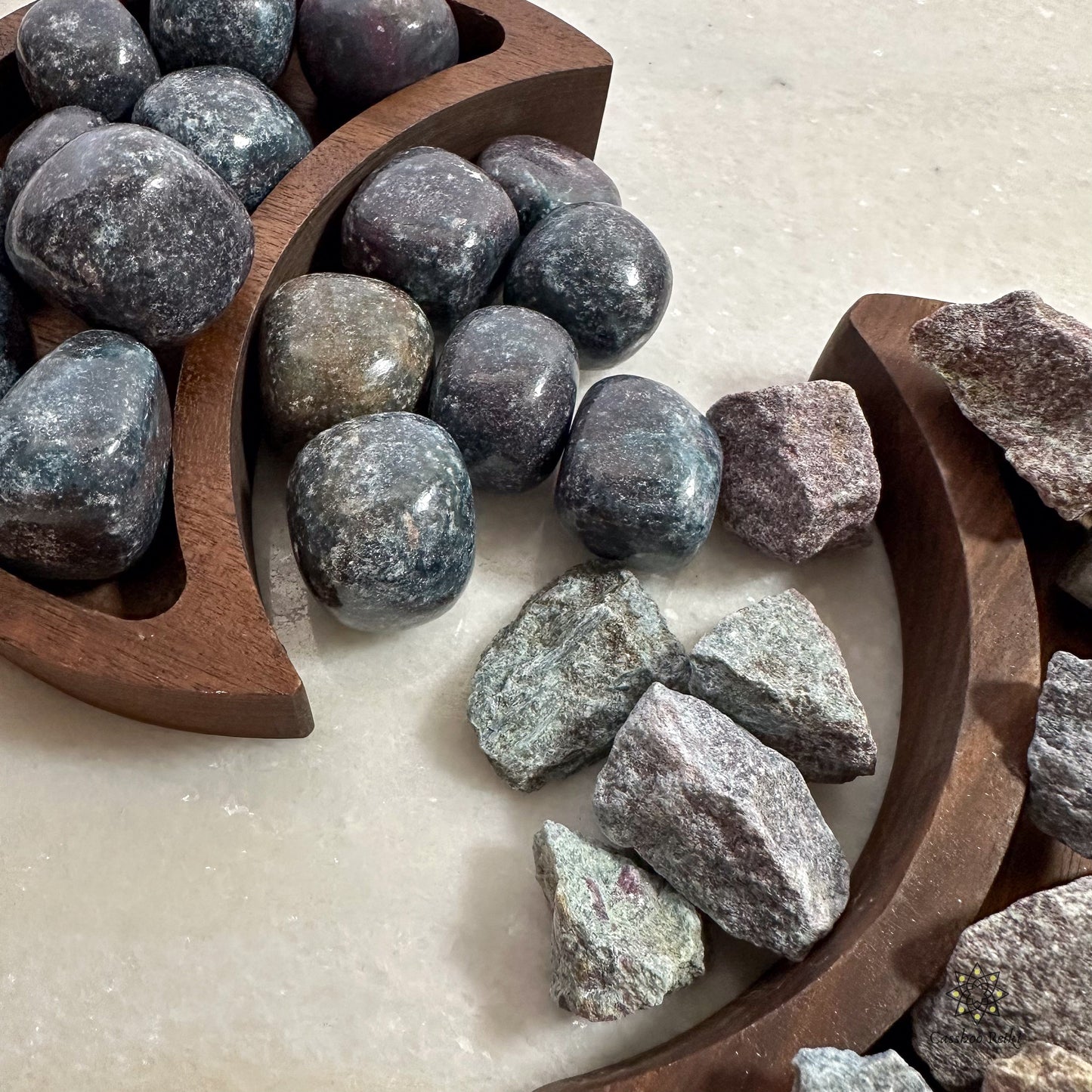 Ruby in Kyanite | Corundum in Kyanite | Crystal for Genuine Self-Expression