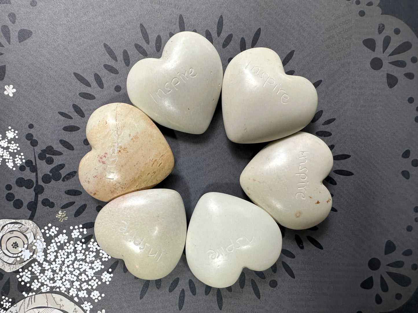 Motivation Crystal Set and Palm Stone