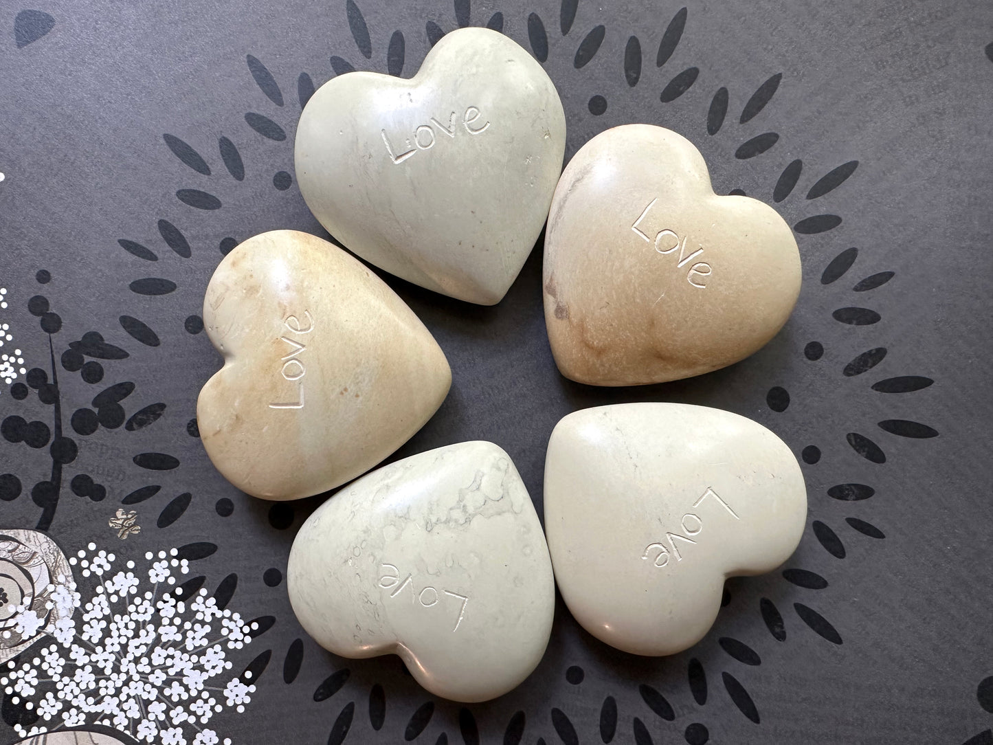 In Case of Rejection Crystal Set and Palm Stone