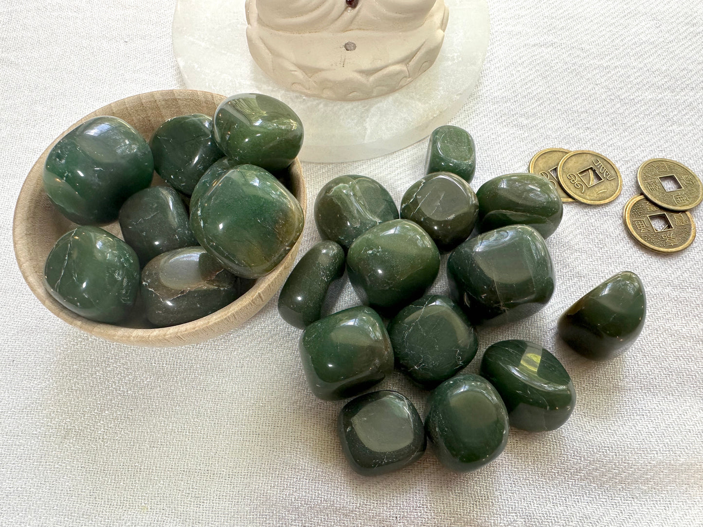 Tumbled Green Jade | Jadeite