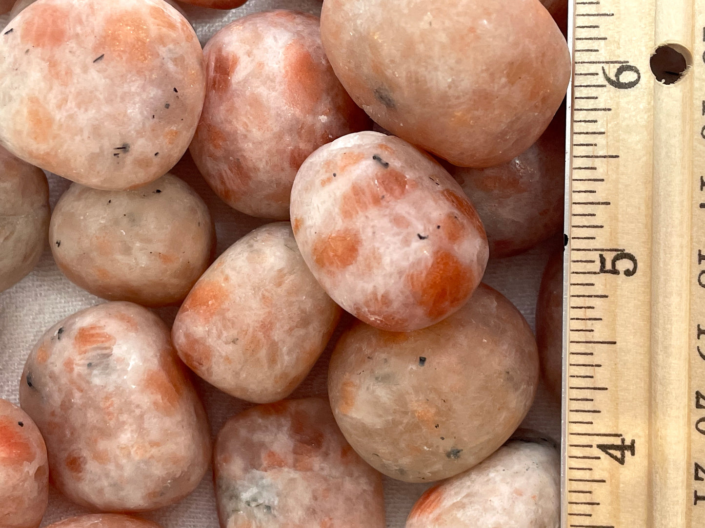 Sunstone, Tumbled or Rough Crystal | Solar Plexus Chakra Crystal | Crystal for Positive Attitude, Optimism and Inspired Action.