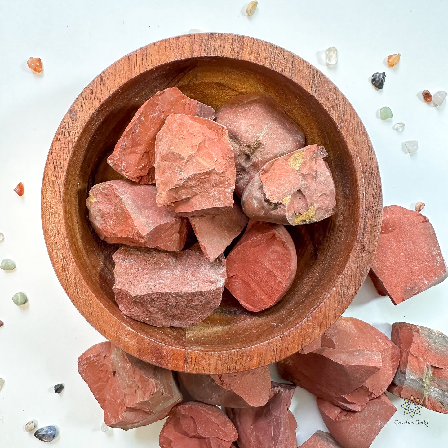 Red Jasper Crystal | Root chakra Stone | Stone for Protection & Grounding | Crystal for Drivers