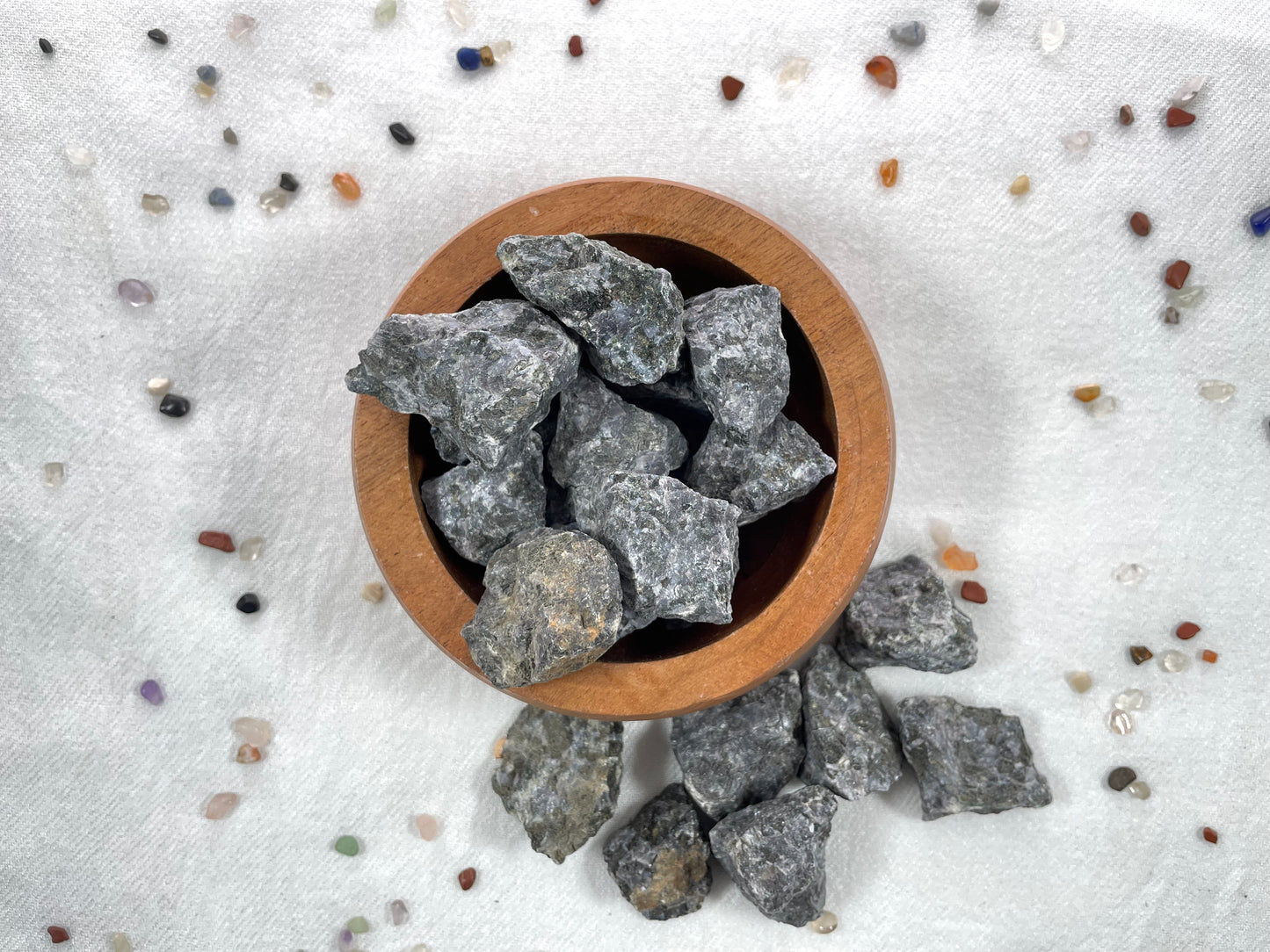 Indigo Gabbro | Mystical Merlinite | Crystal for Psychic Development and Manifestation