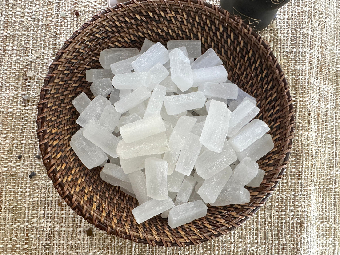 Selenite chunks. Rough