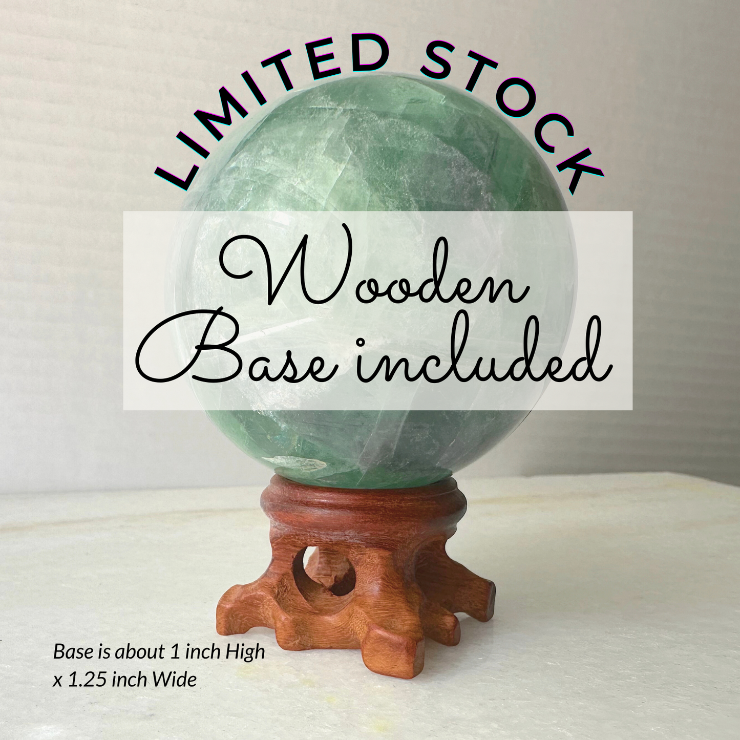 Flower Agate Sphere. Reiki Infused