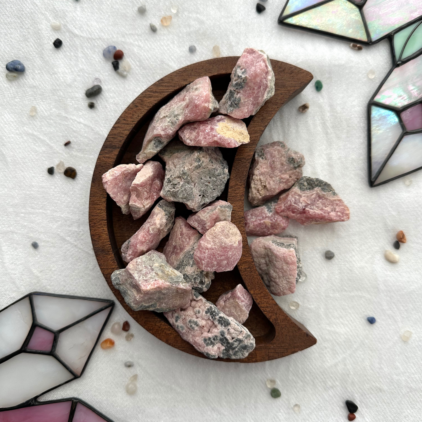 Rhodocrosite, Tumbled or Rough | Heart chakra stone | Stone of Forgiveness and Universal Love