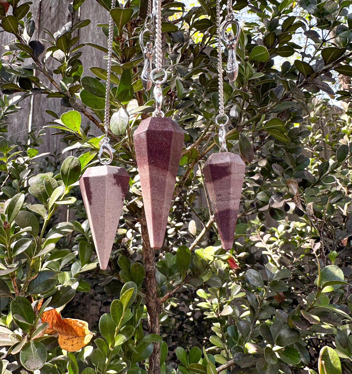 Shiva Lingam Goddess Pendulum and Mini Bowl set | Natural Gemstone Pendulum