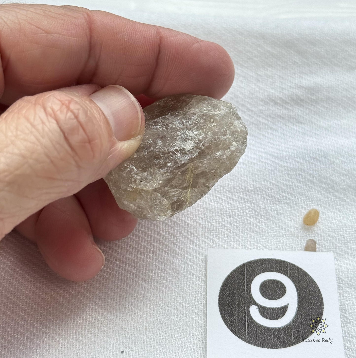 Rough Rutile Quartz . Pick your own