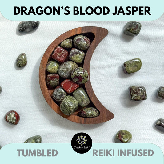 Dragon's Blood Jasper | Stone for Leo Zodiac | Stone for Courage | Stone for Endings, Moving On, and Embracing New Beginnings.