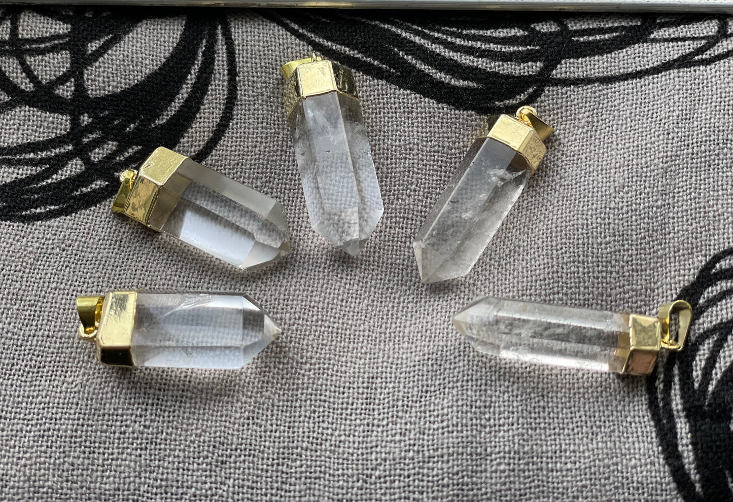 Clear Quartz point pendant