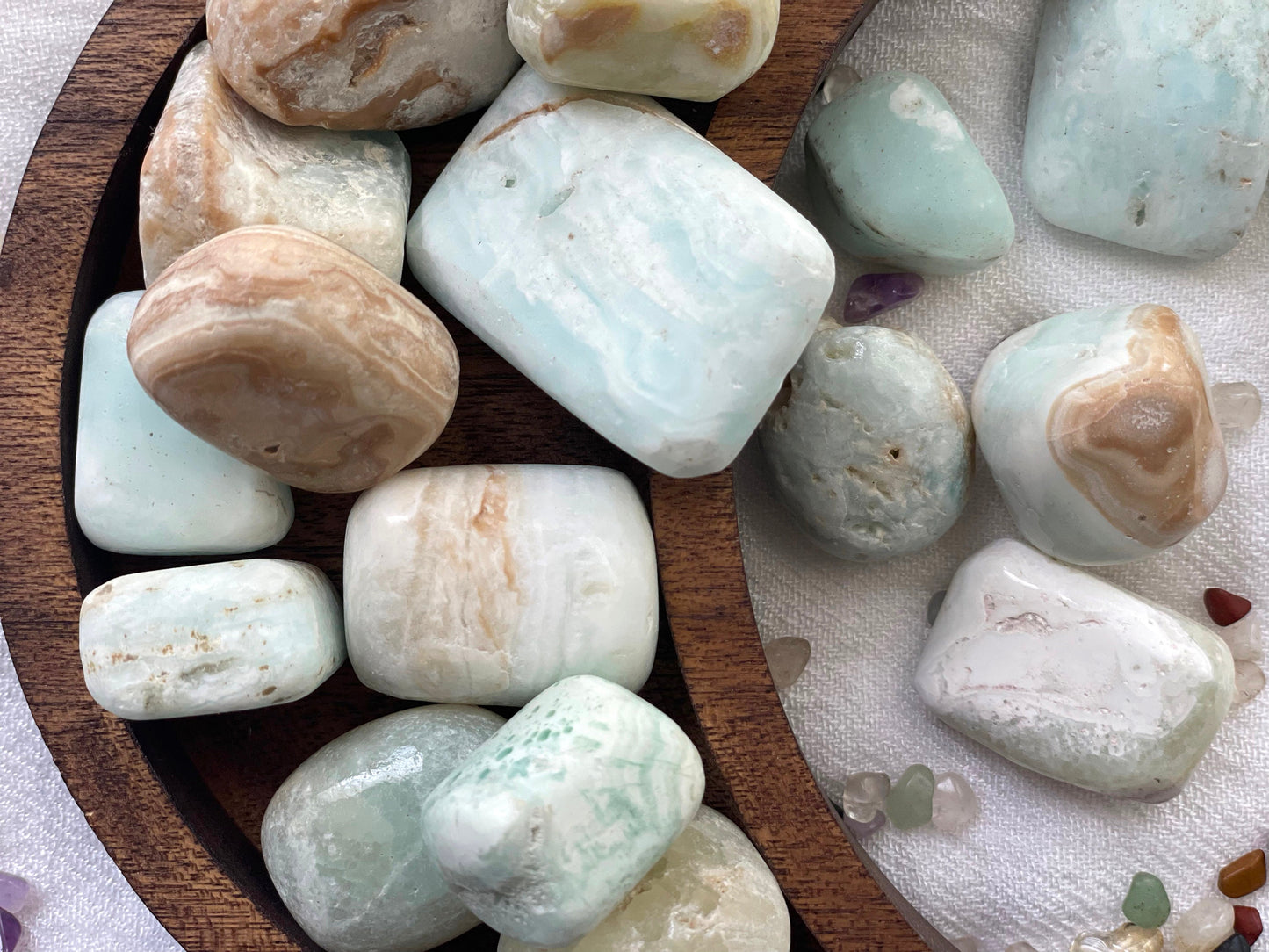 Caribbean Calcite | Sagittarius Stone | Crystal to Remove Fears and Energy Drains