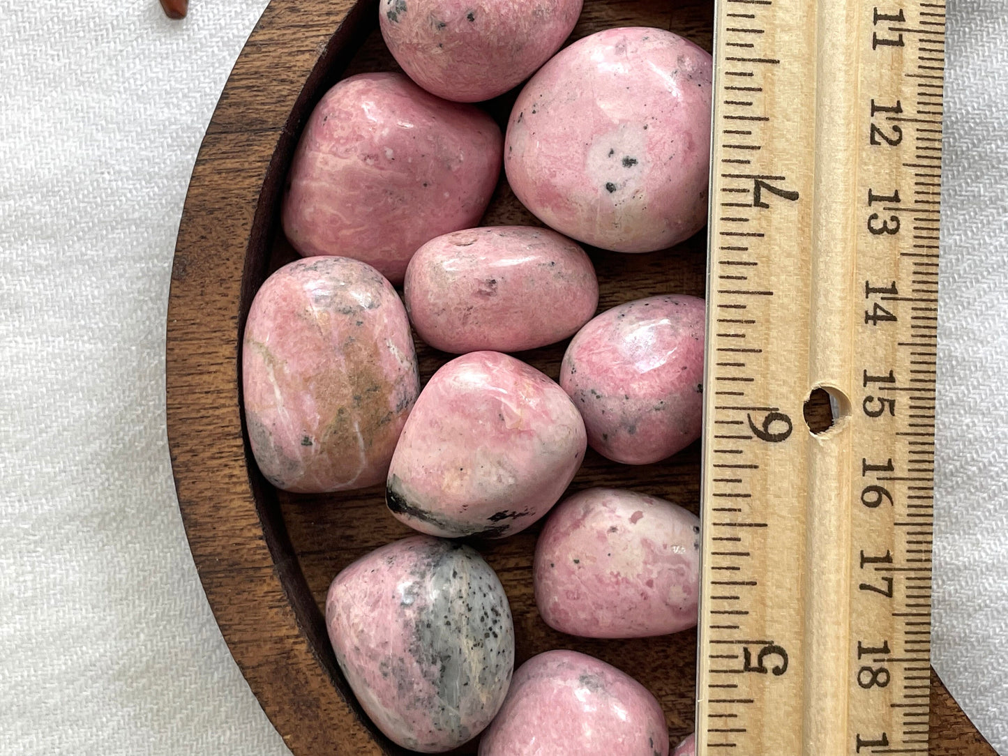 Rhodonite, Tumbled or Rough | Stone for compassion and Universal Love | End of Relationship Recovery