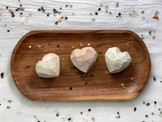 Work in Progress Soapstone Heart