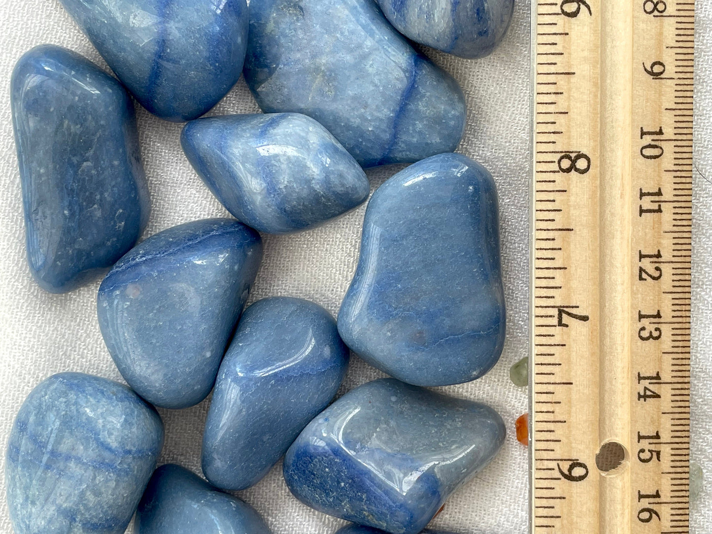 Blue Aventurine | Blue Quartz, tumbled or Rough