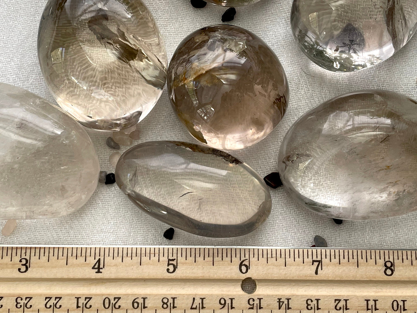 Smoky Quartz Palm Stone
