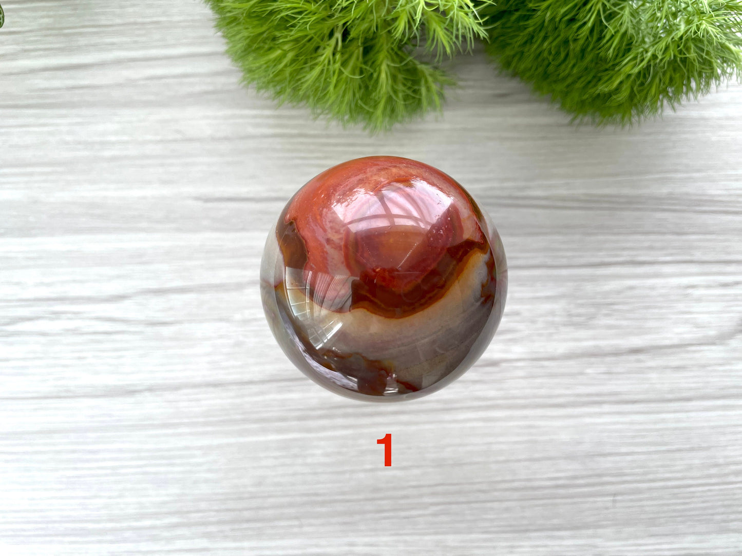 Polychrome Jasper Sphere.