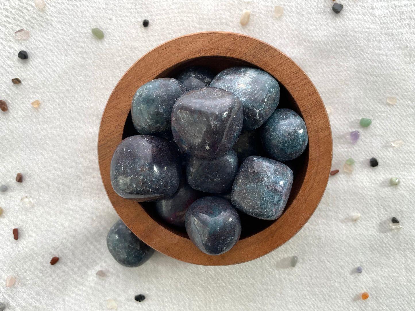 Ruby in Kyanite | Corundum in Kyanite | Crystal for Genuine Self-Expression