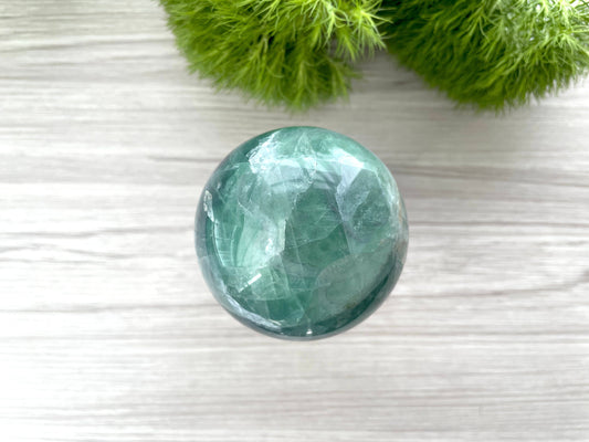 Fluorite Crystal Sphere