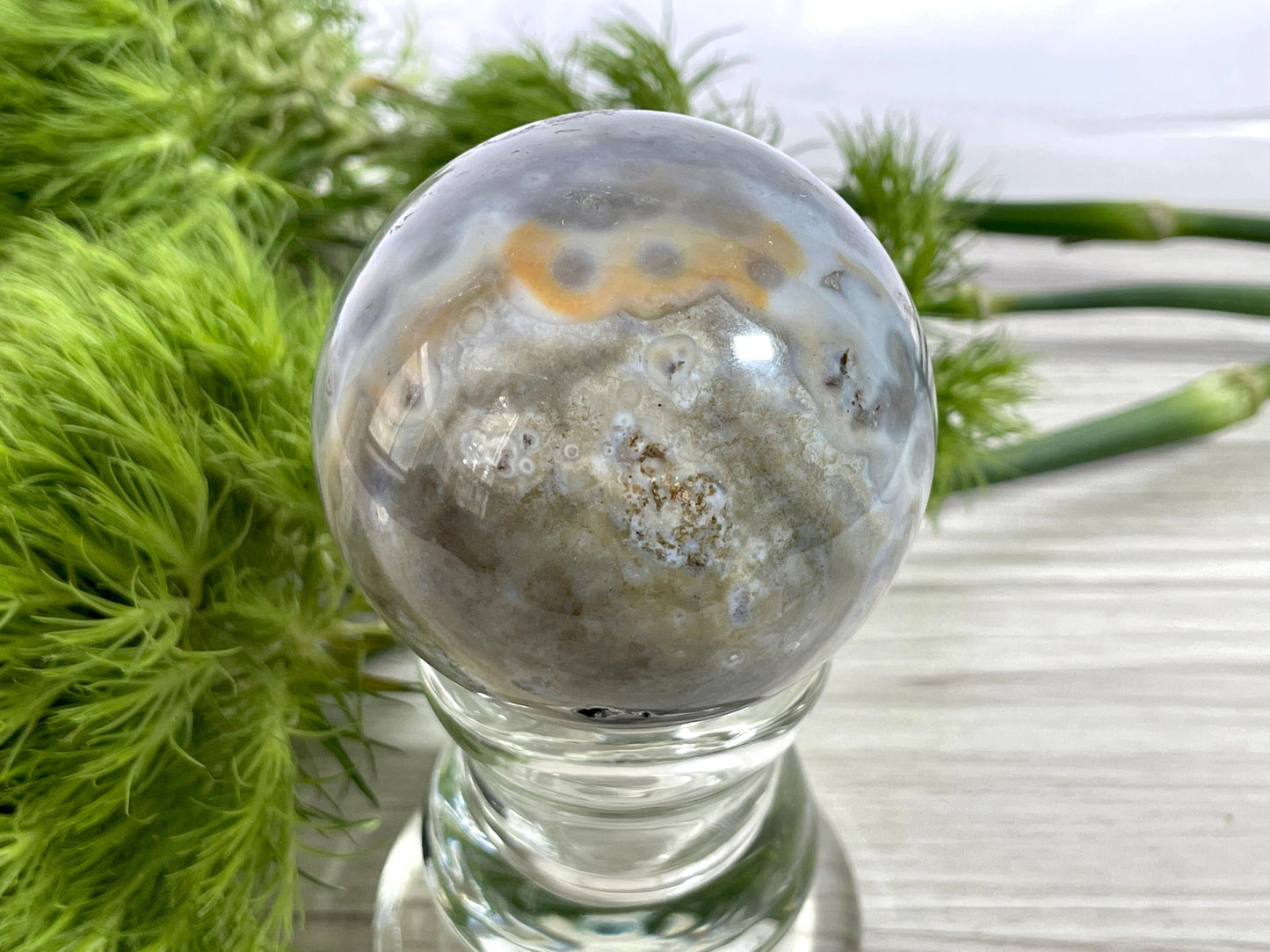 Blue Agate Sphere
