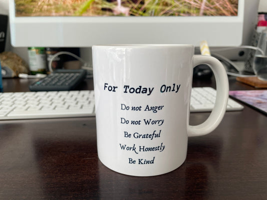 Reiki Precepts Coffee Mug