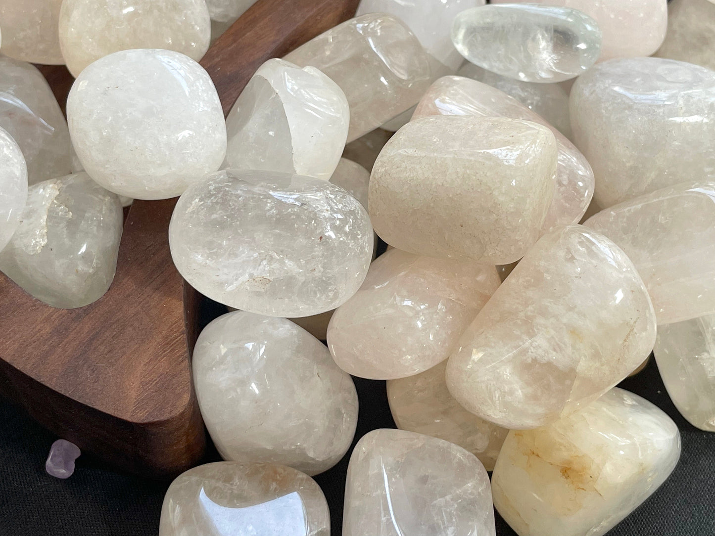 Lithium Quartz, Tumbled