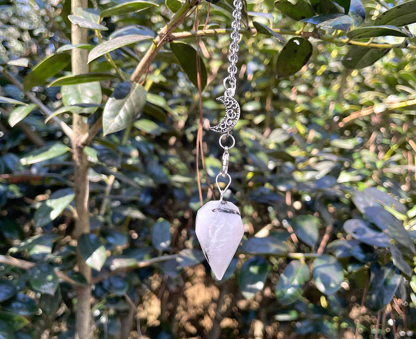 Tourmalated Quartz Pendulum