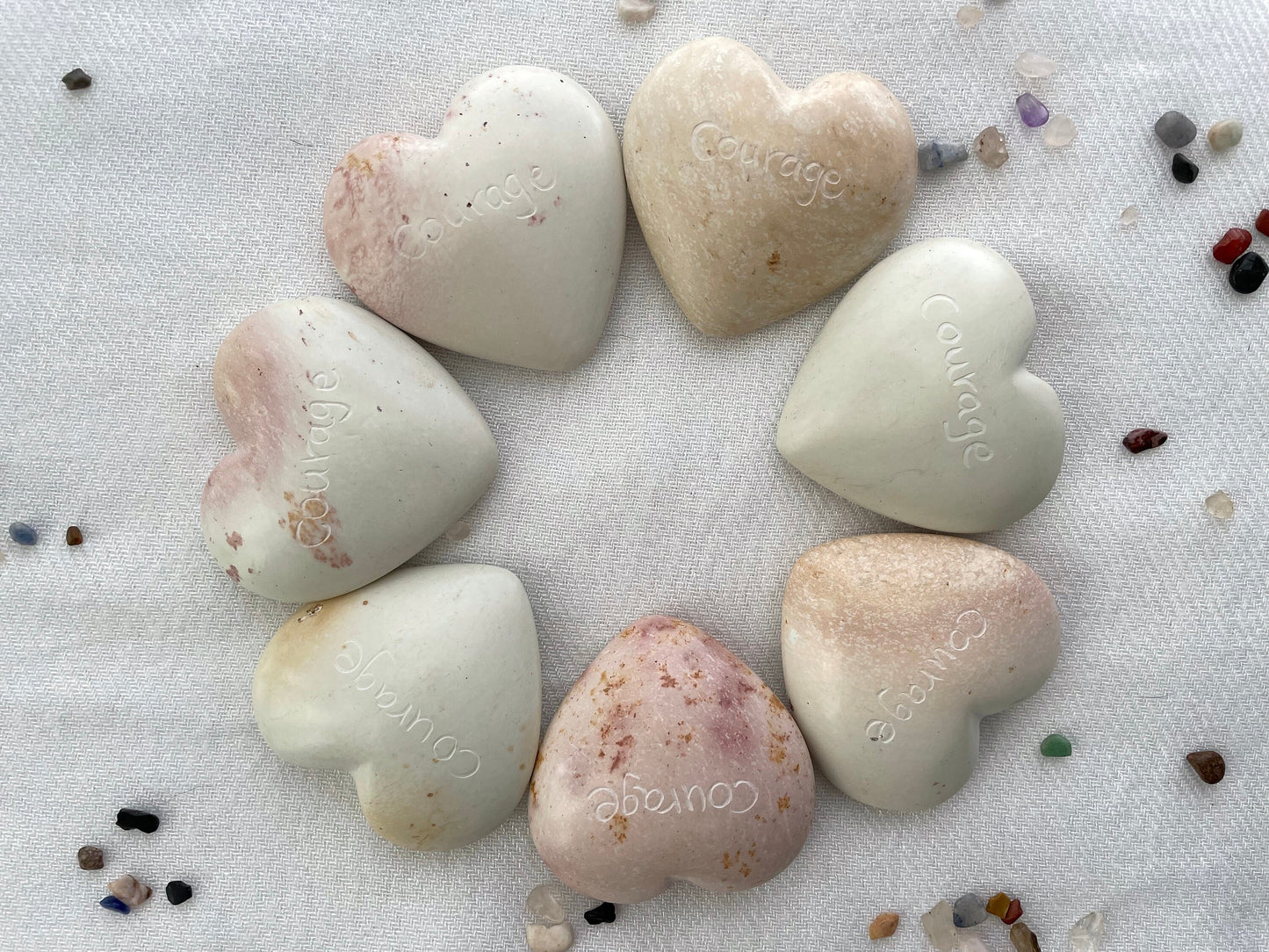 In Case of Abuse. Crystal Set and Palm Stone