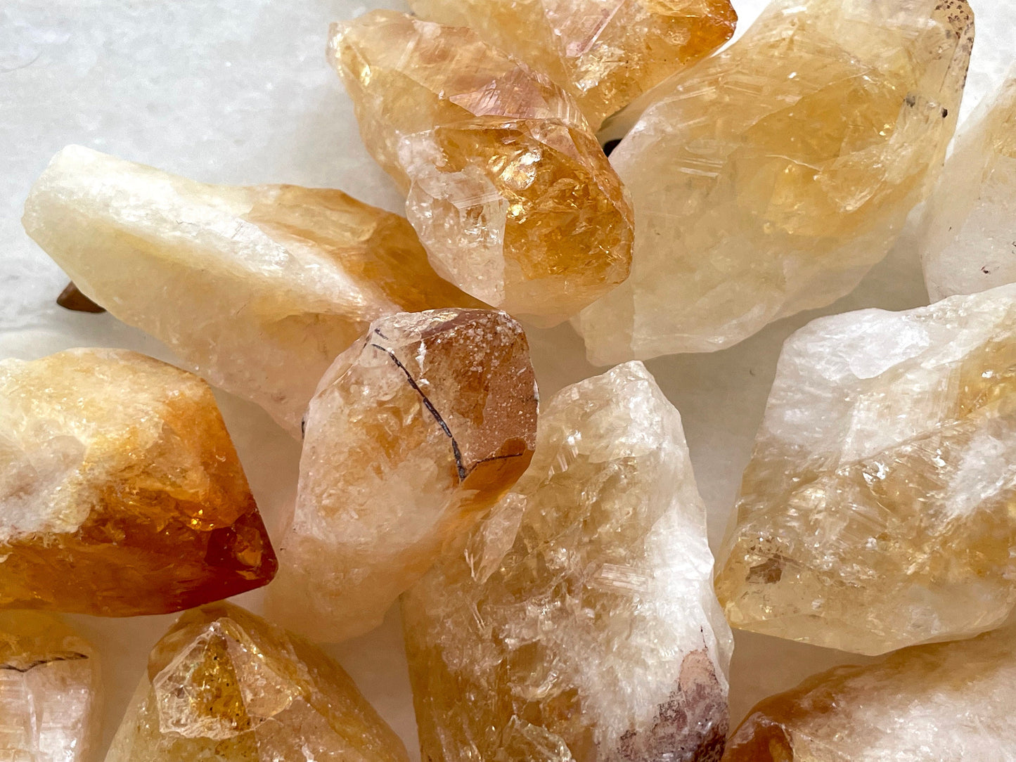 Citrine points | Solar Plexus Chakra Crystal | Crystal for Prosperity & Joy