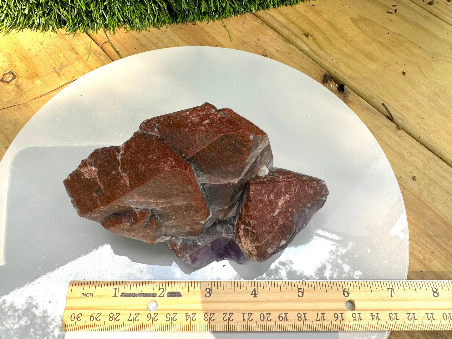 Auralite-23, Red Amethyst, XL Cluster 836gr. Collectible Item