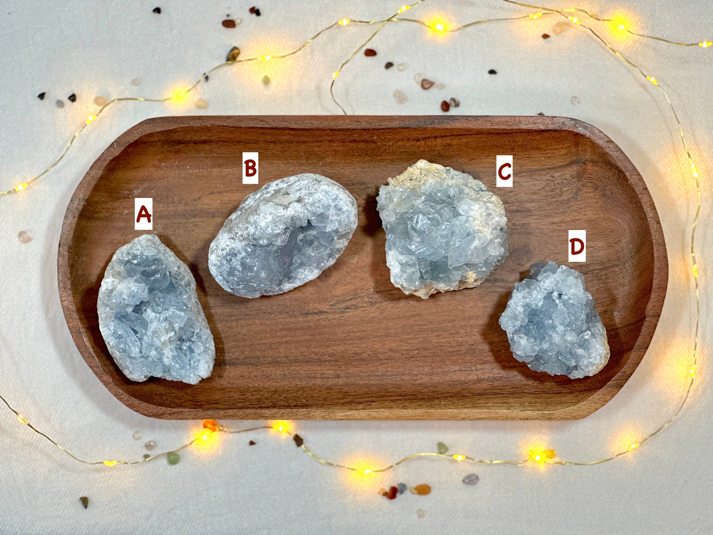 Celestite Cluster, geode