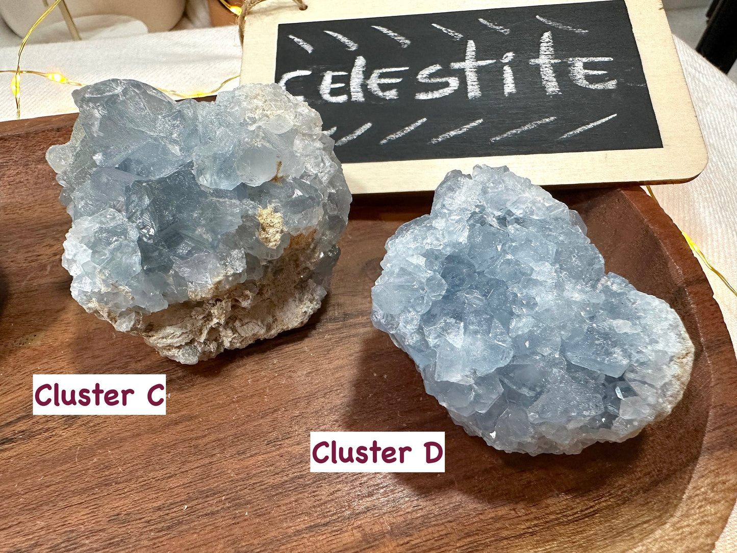 Celestite Cluster, geode