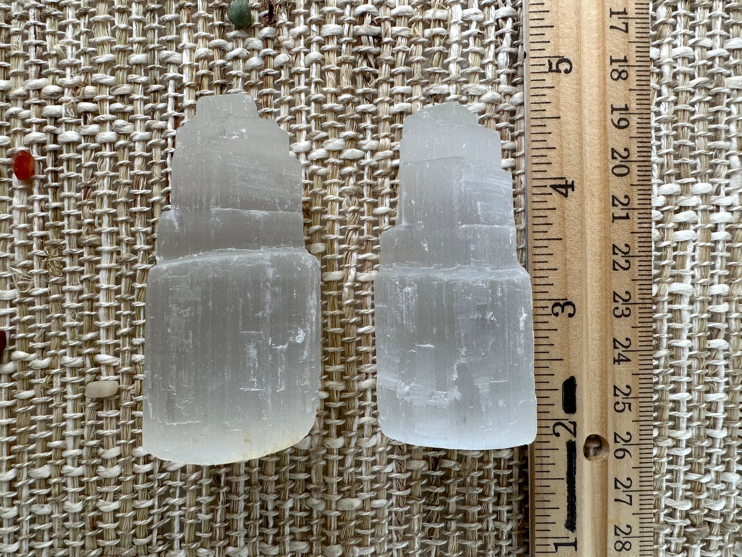 Selenite mini Towers | Mini Skycrapers. 2.5 inch tall