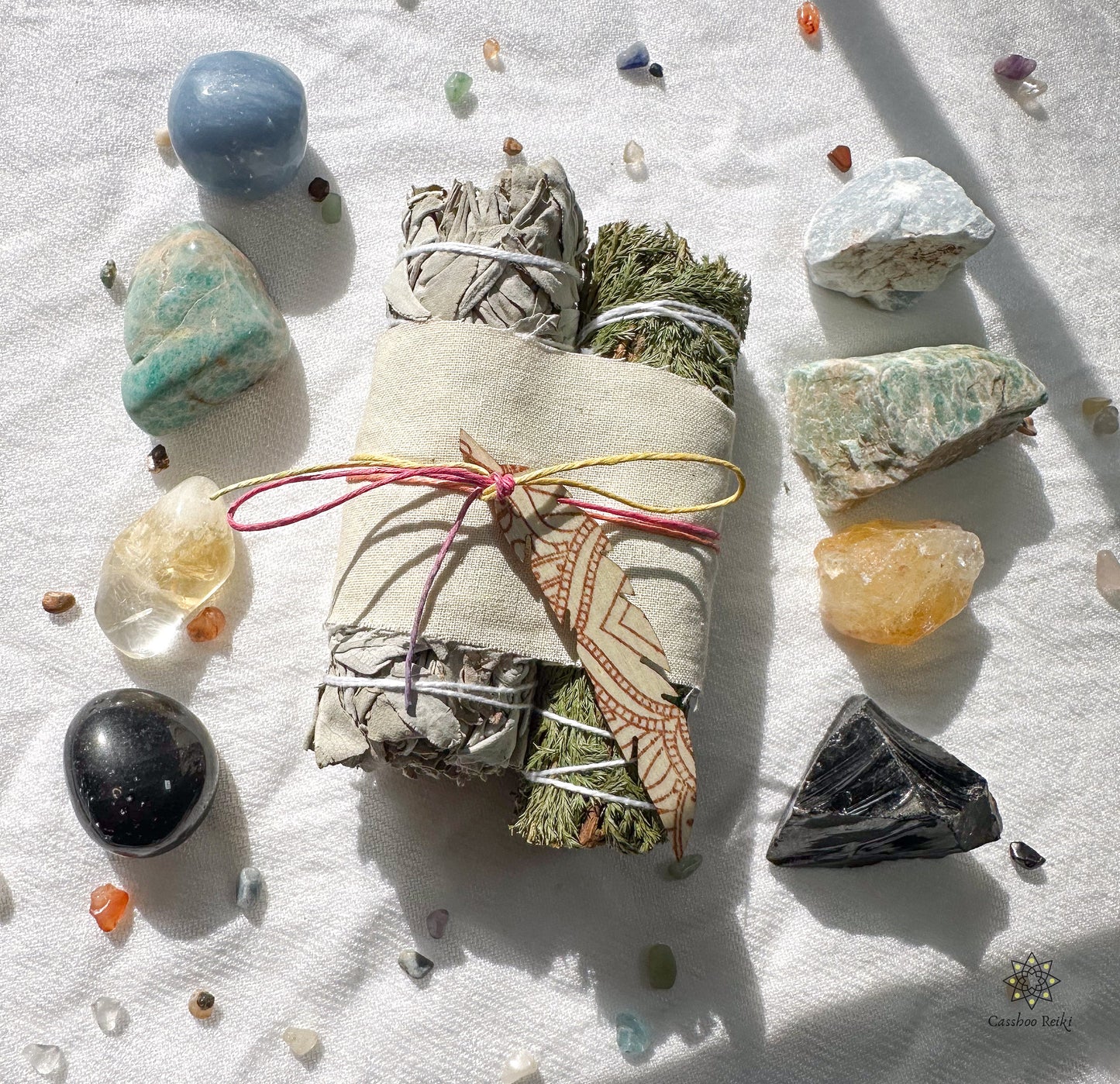 Crystal Set for New Beginnings | Crystals for Fresh Start | New Year Gift Sets