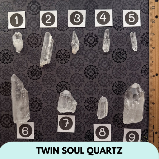 Pick your Own. Twin soul Quartz | Twin Flame Quartz