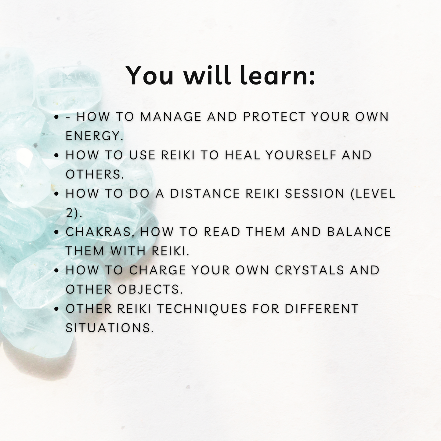 Reiki Level 1 and 2 Certification Class (Online)