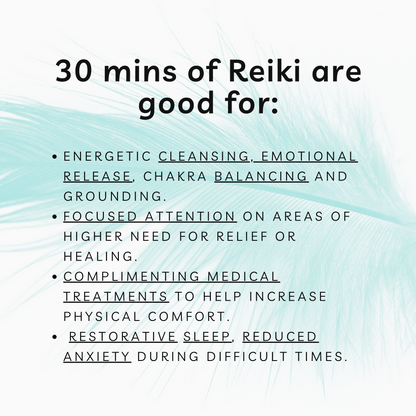 Distance Reiki Healing 30 Mins
