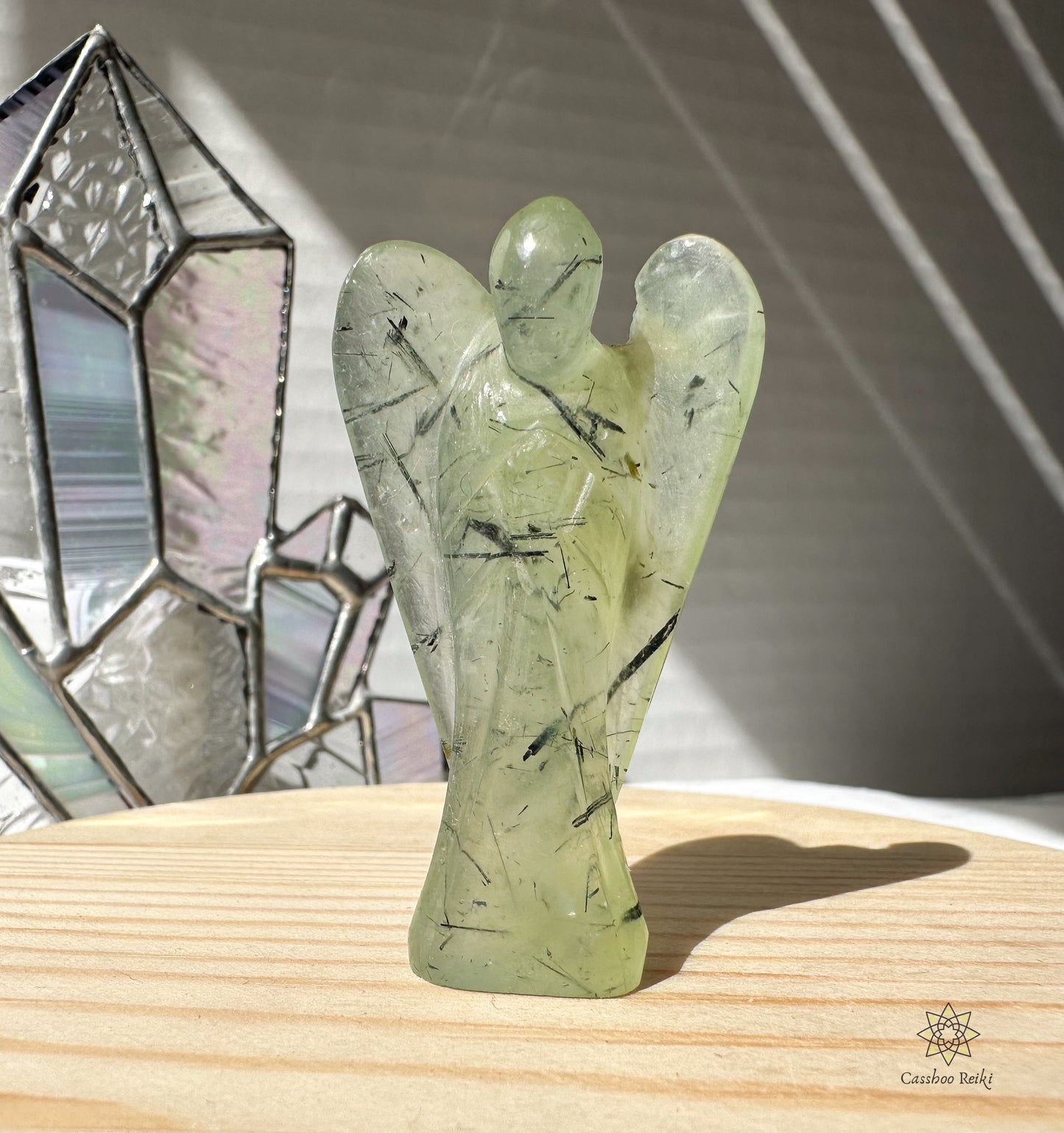 Petite Angel Figurine carvedGemstone | Carved Gemstone Angel Figurine