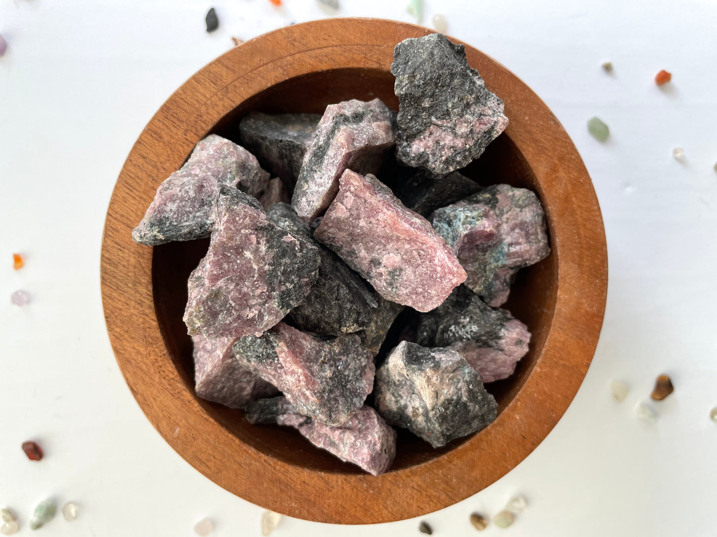 Rhodonite, Tumbled or Rough | Stone for compassion and Universal Love | End of Relationship Recovery