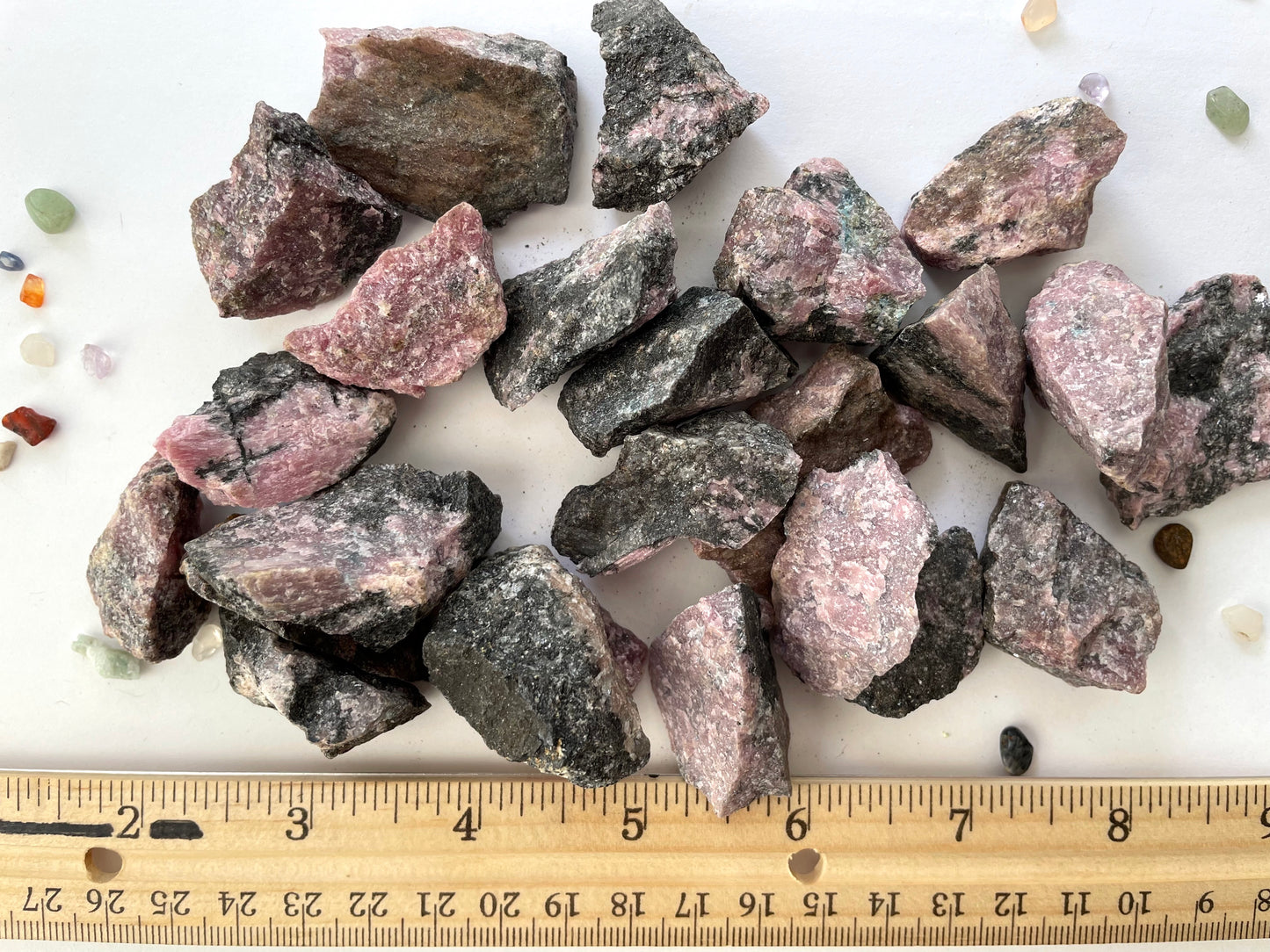 Rhodonite, Tumbled or Rough | Stone for compassion and Universal Love | End of Relationship Recovery