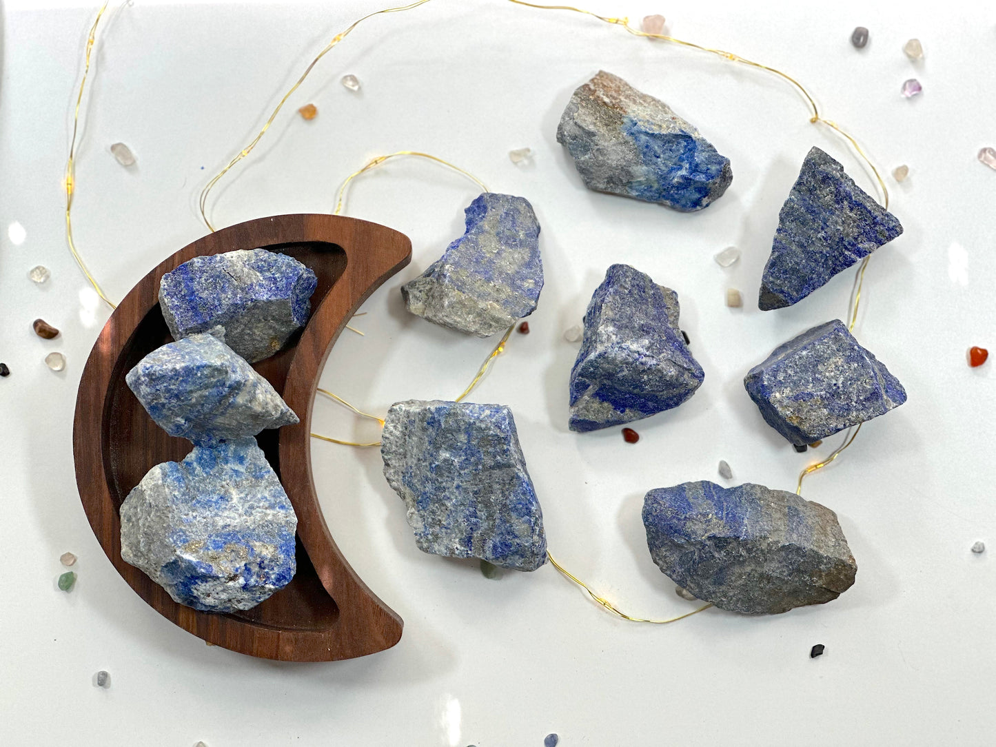 Tumbled Lapis Lazuli. Extra Quality | Wisdom Keeper Stone