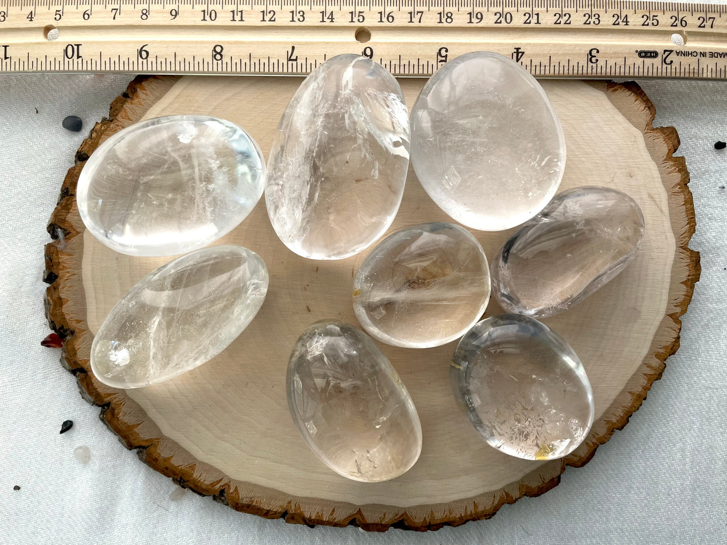 Clear Quartz, tumbled or Rough | Energy Enhancer Crystal | Crown Chakra Crystal