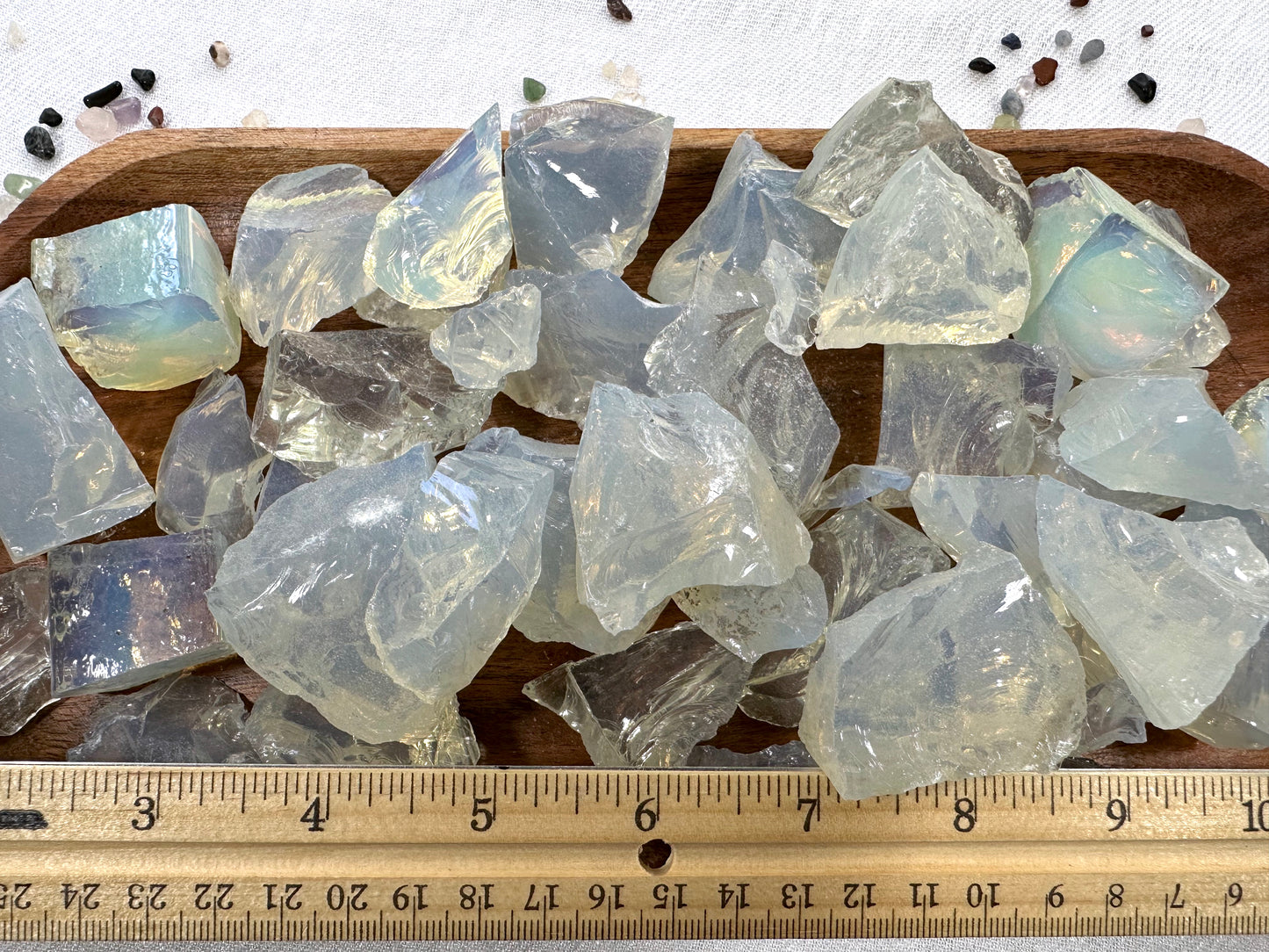 Opalite, Tumbled or Rough | Synthetic White Opal