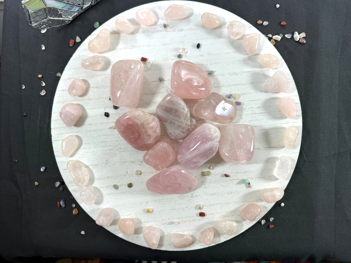 Rose Quartz Gallets / Pebbles / Palm Stones