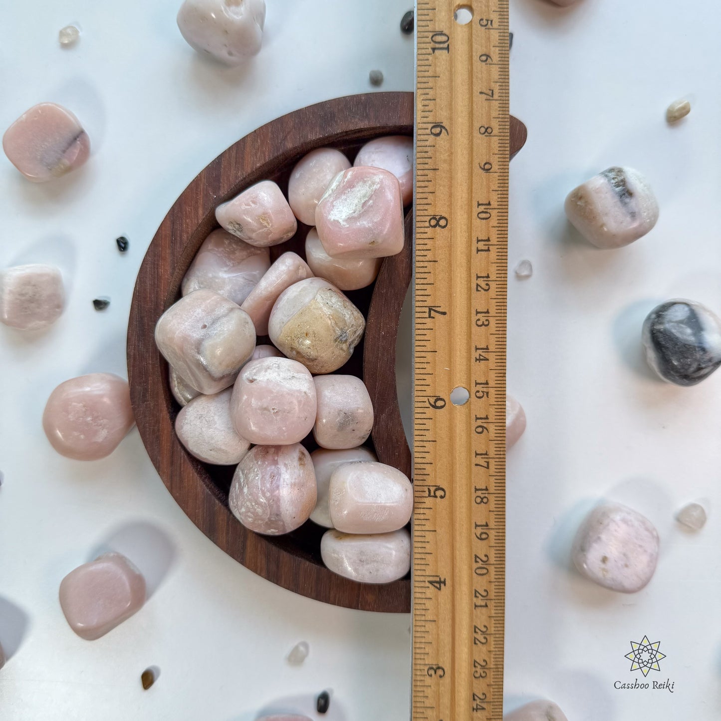 Pink Opal, Tumbled or Rough | Stone for Libra Zodiac | October Birthstone | October Birthday Gift