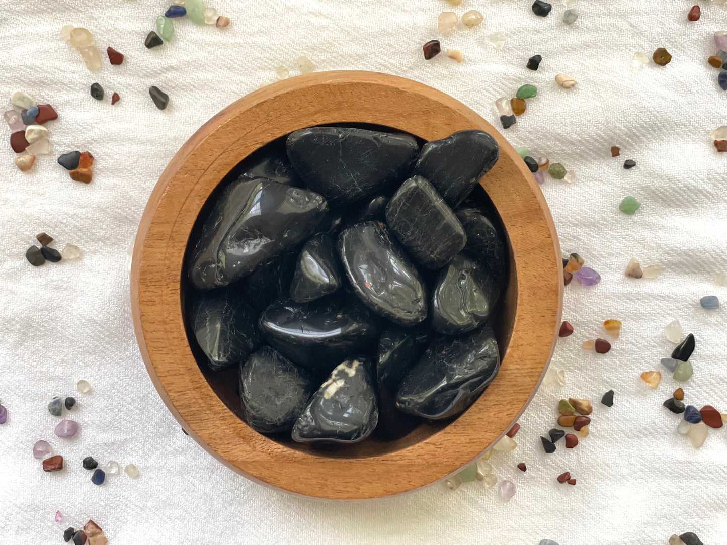 Black tourmaline, tumbled or Rough | Crystal for Protection and Grounding | Crystal for Negative Thinking