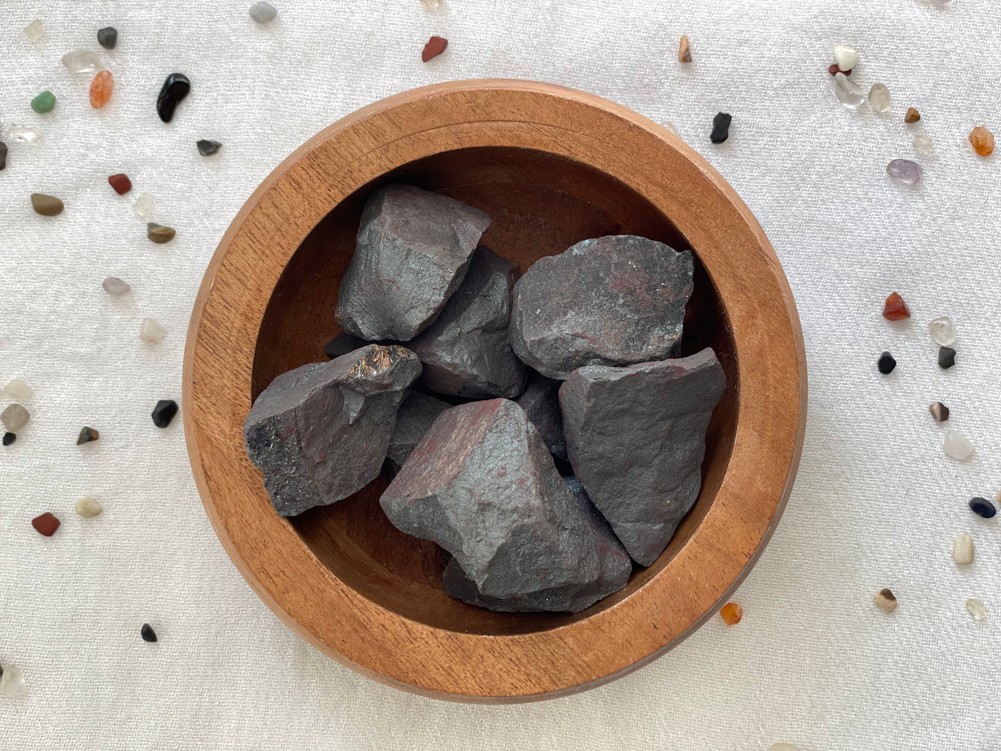 Hematite, Tumbled or Rough Crystal | Crystal for Grounding and Protection