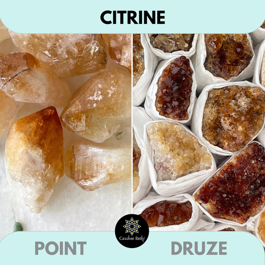 Citrine points | Solar Plexus Chakra Crystal | Crystal for Prosperity & Joy