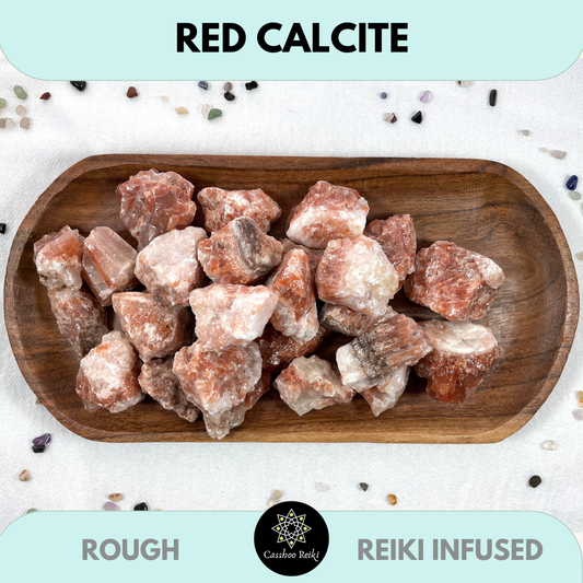 Red Calcite, Rough | Crystal for Energy and Enthusiasm | Crystal for Entrepreneurs and New Beginnings