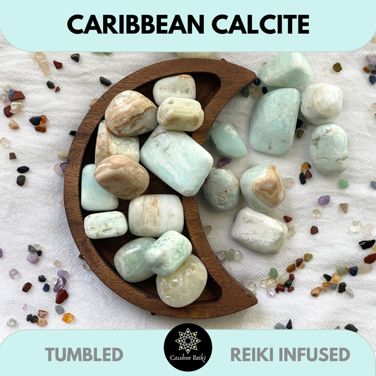 Caribbean Calcite | Sagittarius Stone | Crystal to Remove Fears and Energy Drains